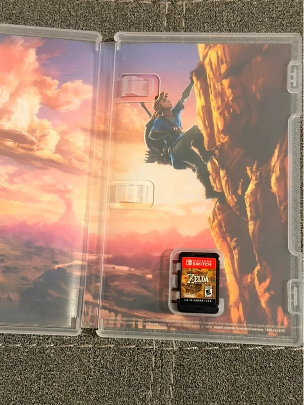 Zelda Breath of the Wild for Nintendo Switch